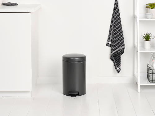 233487 Kvalitní Šedý pedálový koš na odpad 12 l od Brabantia (14)